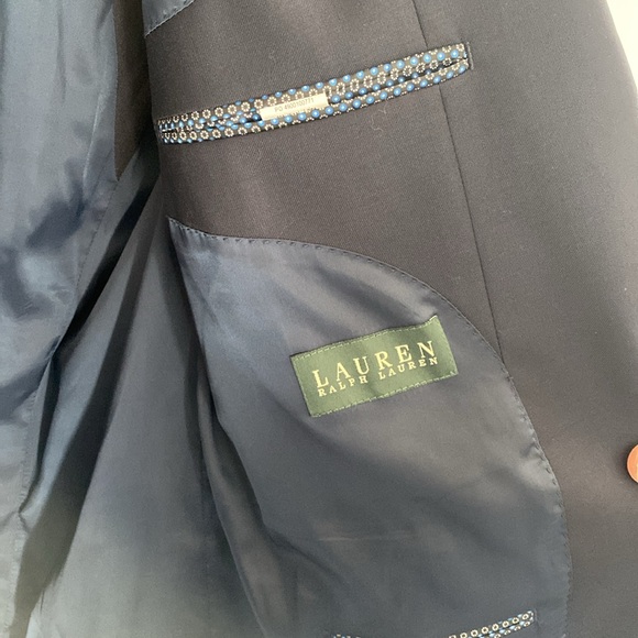 Ralph Lauren Navy Blue Blazer - Picture 5 of 7